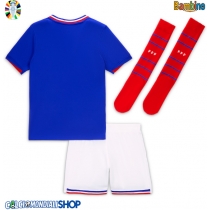 Maglie da calcio Francia Prima Maglia Bambino Europei 2024 Manica Corta (+ Pantaloni corti)